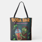 Boba Bar – 不死者のお気に入りのドリンク! トートバッグ (裏面)