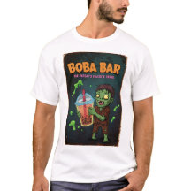 Boba Bar – 不死者のお気に入りのドリンク!Tシャツ