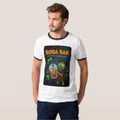 Boba Bar – 不死者のお気に入りのドリンク!Tシャツ Tシャツ (正面フル)
