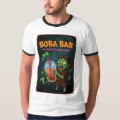 Boba Bar – 不死者のお気に入りのドリンク!Tシャツ Tシャツ (正面)