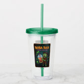 Boba Bar - 不死者のお気に入りアクリルタンブラー アクリルタンブラー (正面)