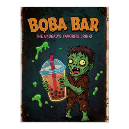 Boba Bar – 不死者のお気に入り... 光沢ポスター ポスター
