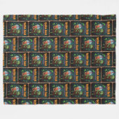 Boba Bar – Fleece Blanket フリースブランケット (正面(横))