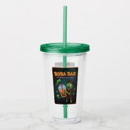 Boba Bar – The Undead’s Favorite Acrylic Tumbler アクリルタンブラー