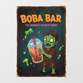 Boba Bar – The Undead’s Favorite Drink! ウィンドウサイン