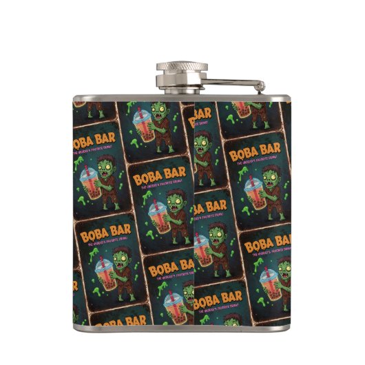 Boba Bar – The Undead’s Favorite Drink! Flask フラスク (裏面)