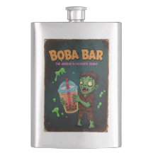 Boba Bar – The Undead’s Favorite Drink! Flask