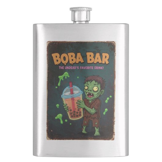 Boba Bar – The Undead’s Favorite Drink! Flask フラスク (正面)