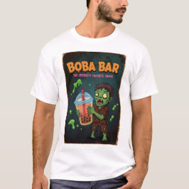 Boba Bar – The Undead’s Favorite Drink! T-Shirt Tシャツ