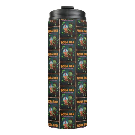 Boba Bar – The Undead’s Favorite.. Thermal Tumbler タンブラー (正面)