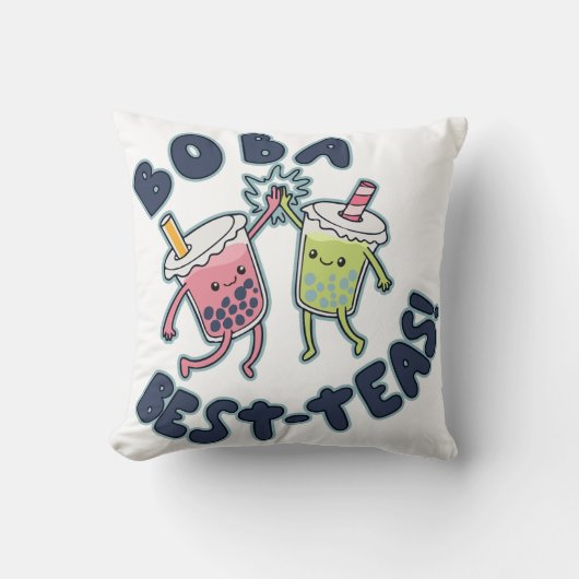Boba Best-Teas! クッション (正面)