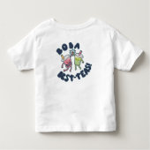 Boba Best-Teas! トドラーTシャツ (裏面)