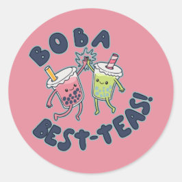 Boba Best-Teas! ラウンドシール
