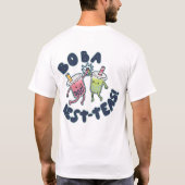 Boba Best-Teas! Tシャツ (裏面)