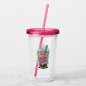Boba Blast – Sip or Die! アクリルタンブラー (裏面)