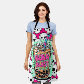 Boba Blast – Sip or Die! エプロン (着用した状態)