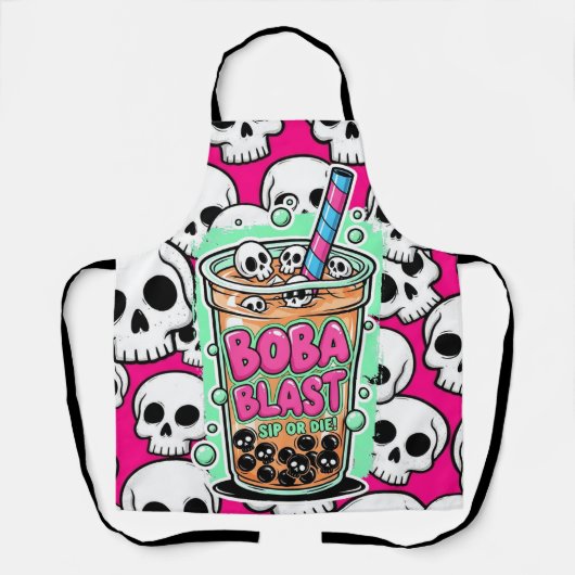 Boba Blast – Sip or Die! エプロン (正面)