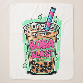 Boba Blast – Sip or Die! シェルパブランケット
