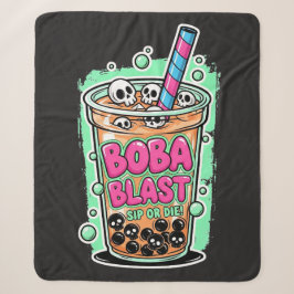 Boba Blast – Sip or Die! シェルパブランケット