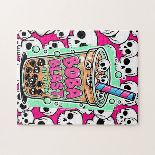 Boba Blast – Sip or Die! ジグソーパズル (横)