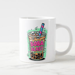 Boba Blast – Sip or Die! ジャンボ スペシャルマグ ジャンボコーヒーマグカップ