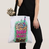 Boba Blast – Sip or Die! トートバッグ (クローズアップ)