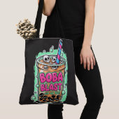 Boba Blast – Sip or Die! トートバッグ (クローズアップ)