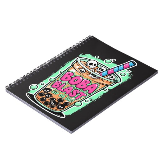 Boba Blast – Sip or Die!  ノートブック (左側)