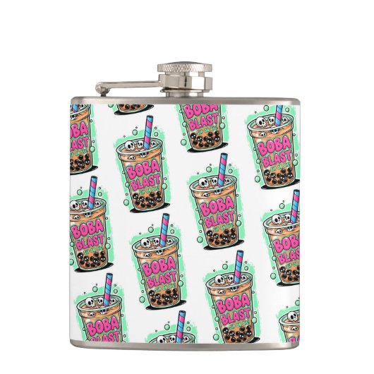 Boba Blast – Sip or Die! フラスク (正面)
