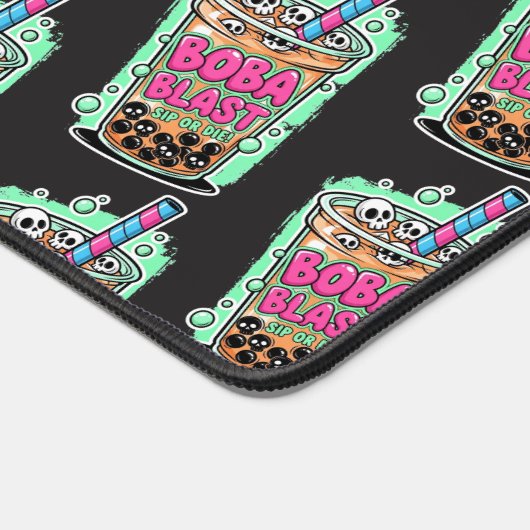 Boba Blast – Sip or Die! Desk Mat デスクマット (コーナー)