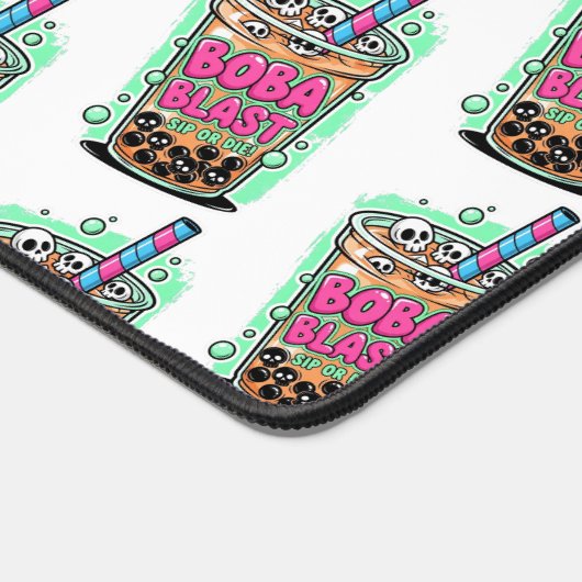 Boba Blast – Sip or Die! Desk Mat デスクマット (コーナー)
