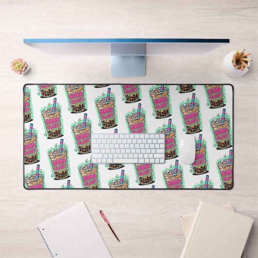 Boba Blast – Sip or Die! Desk Mat デスクマット (オフィス1)