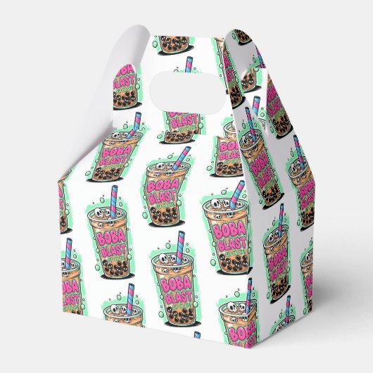 Boba Blast – Sip or Die! Favor Box フェイバーボックス (正面サイド)