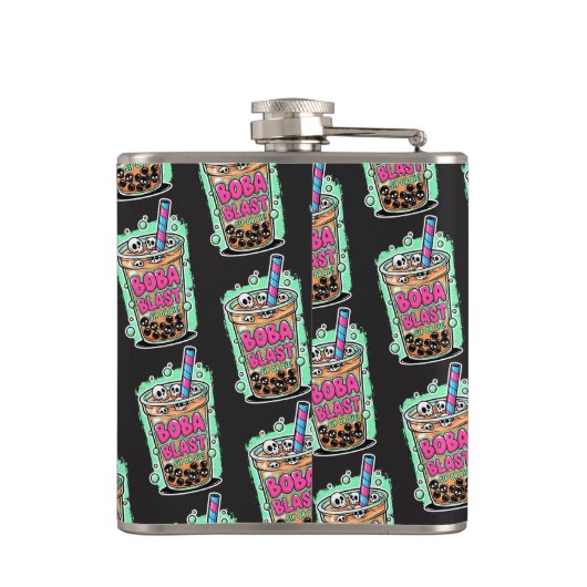 Boba Blast – Sip or Die! Flask フラスク (裏面)
