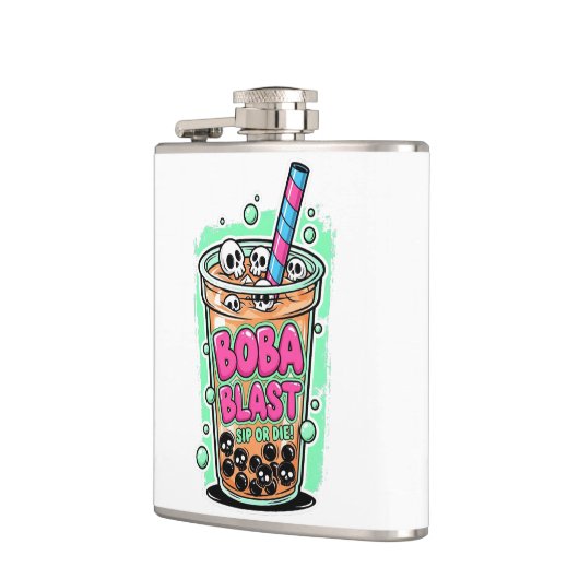 Boba Blast – Sip or Die! Flask フラスク (左)