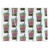Boba Blast – Sip or Die! Gift Bag  ラージペーパーバッグ (正面)