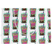 Boba Blast – Sip or Die! Gift Bag  ラージペーパーバッグ (裏面)