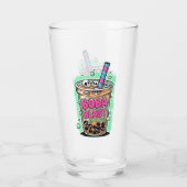 Boba Blast – Sip or Die! Glass Cup タンブラーグラス (裏面)