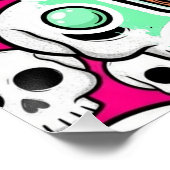 Boba Blast – Sip or Die! Glossy Poster ポスター (コーナー)