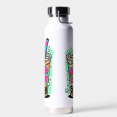 Boba Blast – Sip or Die! Insulated Bottle ウォーターボトル (左面)