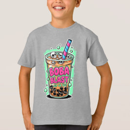 Boba Blast – Sip or Die! Kids' Tシャツ
