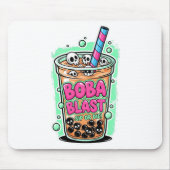 Boba Blast – Sip or Die! Mousepad マウスパッド (正面)
