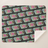 Boba Blast – Sip or Die! Sherpa Blanket シェルパブランケット (正面(横))