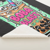 Boba Blast – Sip or Die! Sherpa Blanket シェルパブランケット (3/4)