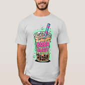 Boba Blast – Sip or Die! Tシャツ (正面)