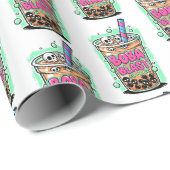 Boba Blast – Sip or Die! Wrapping Paper ラッピングペーパー (ロールコーナー)