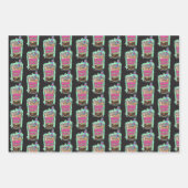 Boba Blast – Wrapping Paper Flat Sheet Set of 3 ラッピングペーパーシート (正面3)