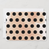 Boba Bubble Tea Party Par-tea Photo 1st Birthday 招待状 (裏面)