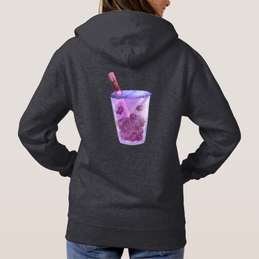 Boba Cats パーカ (裏面)