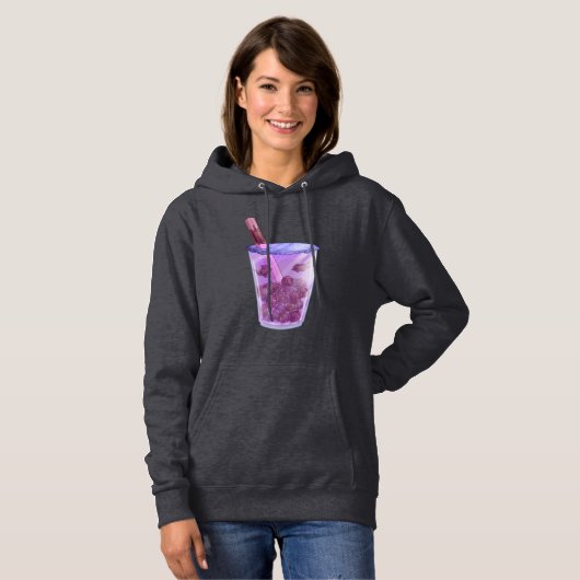 Boba Cats パーカ (正面フル)